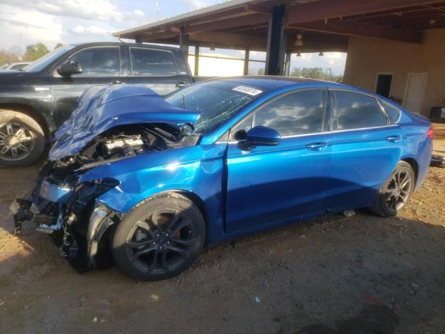 FORD FUSION SE 2018 with VIN 3FA6P0HD7JR126554 - Photo from auction