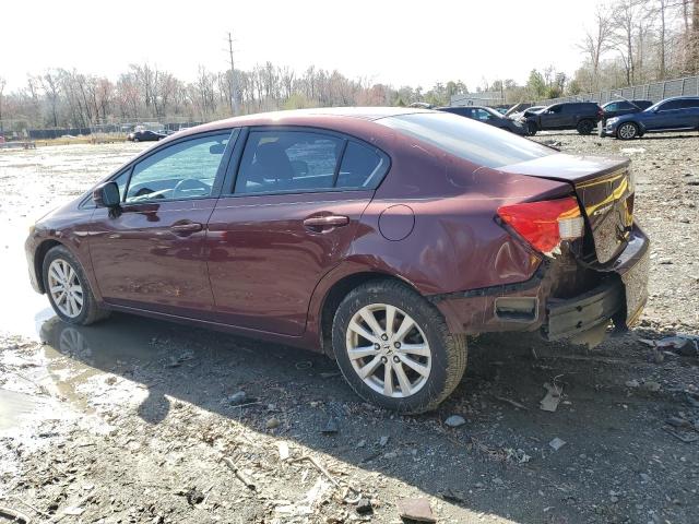 Photo 2 from auction – 2012 HONDA CIVIC EXL with VIN 2HGFB2F92CH506310