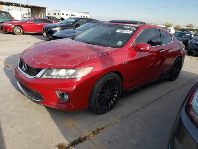 HONDA ACCORD EXL 2014 with VIN 1HGCT2B80EA000294 - Photo from auction