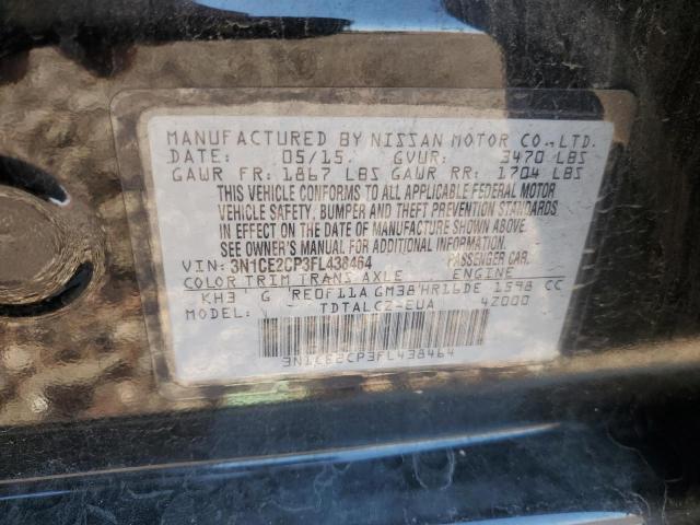Photo 12 from auction – 2015 NISSAN VERSA NOTE with VIN 3N1CE2CP3FL438464