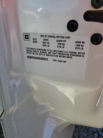 Photo 12 from auction – 1998 CADILLAC DEVILLE CO with VIN 1G6KF5494WU806912