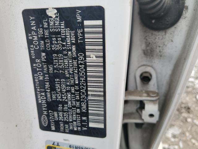Photo 13 from auction – 2017 HYUNDAI TUCSON LIM with VIN KM8J3CA22HU504790