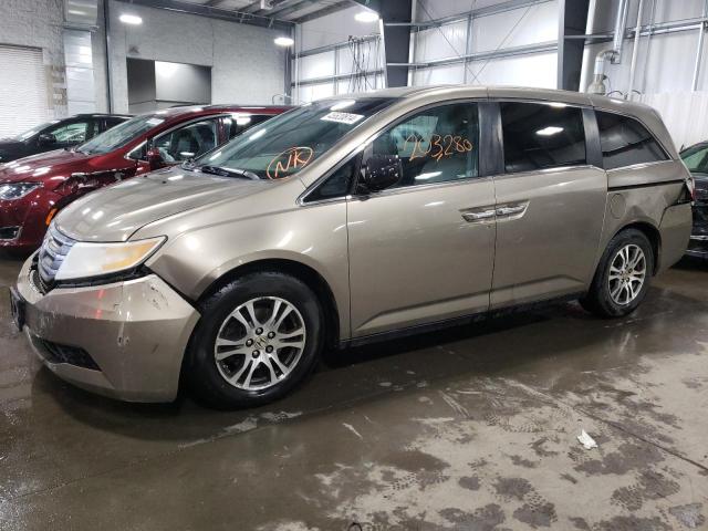 HONDA ODYSSEY EX 2011 with VIN 5FNRL5H63BB100747 - Photo from auction