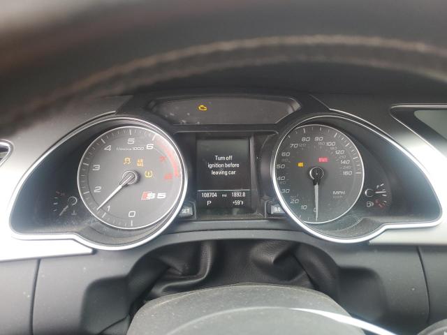 Photo 9 from auction – 2013 AUDI S5 PREMIUM with VIN WAUCGAFR5DA013795