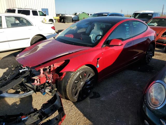TESLA MODEL 3 2023 with VIN 5YJ3E1EC1PF712133 - Photo from auction