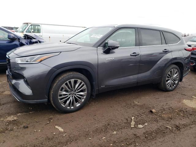 TOYOTA HIGHLANDER 2021 with VIN 5TDEBRCH9MS055474 - Photo from auction