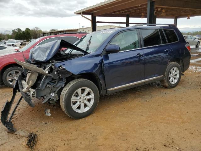 TOYOTA HIGHLANDER 2013 with VIN 5TDBK3EH7DS263947 - Photo from auction