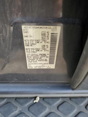 Photo 14 from auction – 2012 NISSAN PATHFINDER with VIN 5N1AR1NN1CC607866