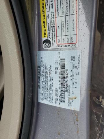 Photo 13 from auction – 2007 MERCURY MILAN with VIN 3MEHM07Z17R662951