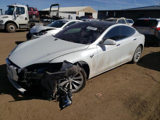 TESLA MODEL S 2018 with VIN 5YJSA1E20JF293777 - Photo from auction