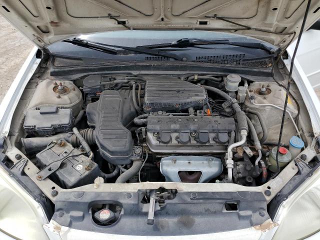 Photo 11 from auction – 2003 HONDA CIVIC LX with VIN 2HGES15543H549003