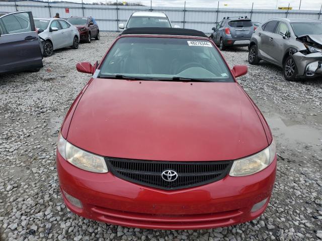 Photo 5 from auction – 2001 TOYOTA CAMRY SOLA with VIN 2T1FF22P01C428897