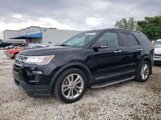 FORD EXPLORER X 2018 with VIN 1FM5K8D82JGB02189 - Photo from auction