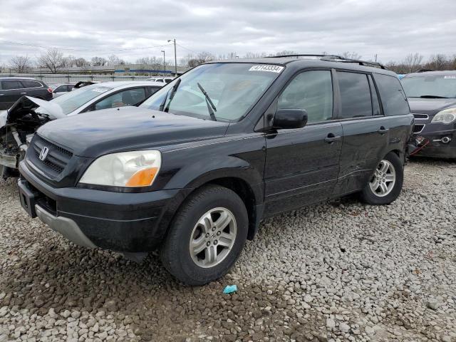 HONDA PILOT EXL 2005 with VIN 2HKYF18605H562684 - Photo from auction
