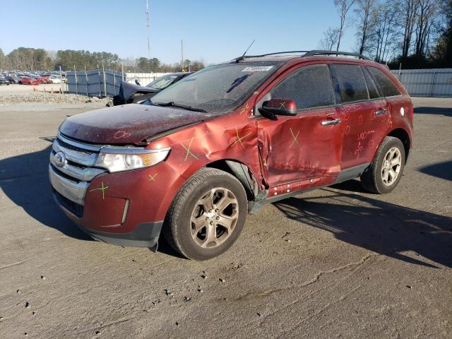 FORD EDGE SEL 2014 with VIN 2FMDK3JC1EBA94025 - Photo from auction