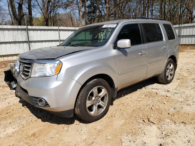 HONDA PILOT EXL 2012 with VIN 5FNYF3H53CB011910 - Photo from auction