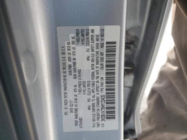 Photo 12 from auction – 2017 MAZDA 3 SPORT with VIN 3MZBN1K76HM133409