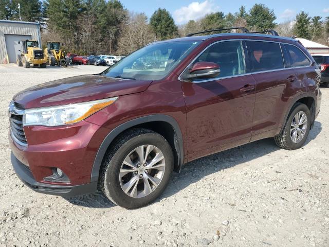 TOYOTA HIGHLANDER 2015 con VIN 5TDJKRFH6FS206221 - Foto de la subasta