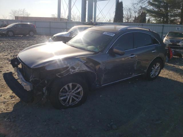INFINITI FX37 2013 with VIN JN8CS1MW5DM170286 - Photo from auction