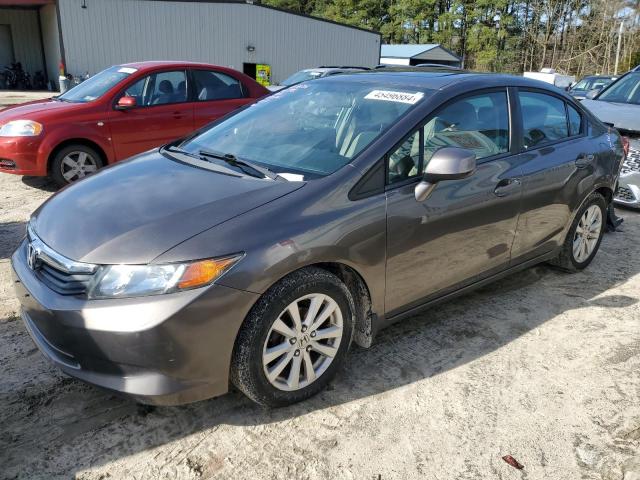 HONDA CIVIC EX 2012 with VIN 19XFB2F86CE107109 - Photo from auction