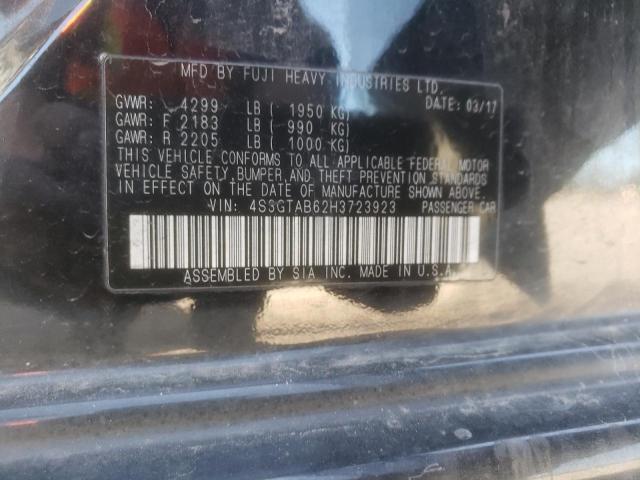 Photo 14 from auction – 2017 SUBARU IMPREZA PR with VIN 4S3GTAB62H3723923