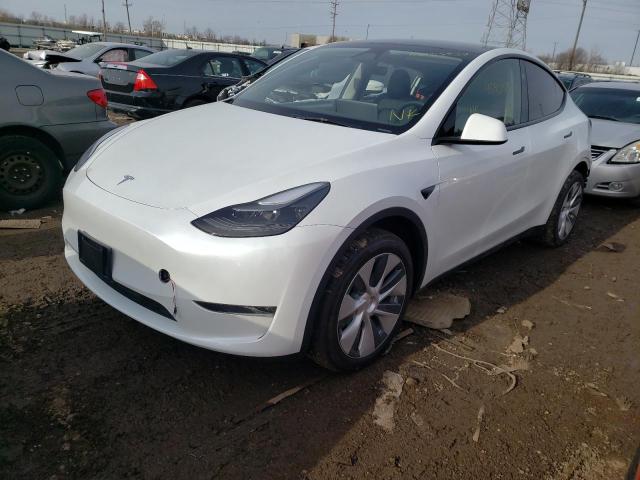 TESLA MODEL Y 2023 with VIN 7SAYGDEE2PA179518 - Photo from auction