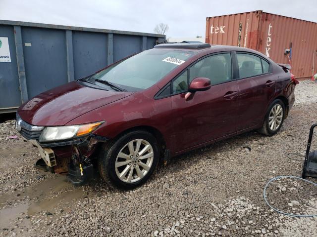 HONDA CIVIC EX 2012 con VIN 2HGFB2F82CH531960 - Foto de la subasta