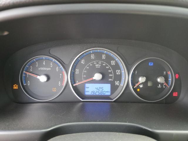Photo 9 from auction – 2009 HYUNDAI SANTA FE G with VIN 5NMSG73D89H230913