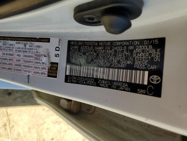 Photo 12 from auction – 2015 TOYOTA PRIUS V with VIN JTDZN3EU5FJ024481