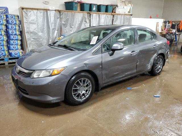 HONDA CIVIC LX 2012 with VIN 19XFB2F51CE014343 - Photo from auction
