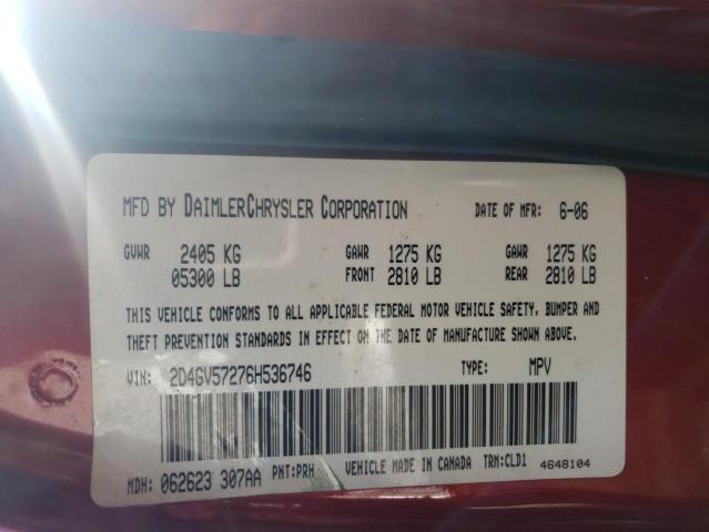 Photo 12 from auction – 2006 DODGE MAGNUM R/T with VIN 2D4GV57276H536746