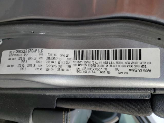 Photo 14 from auction – 2014 JEEP CHEROKEE S with VIN 1C4PJLAB2EW301757
