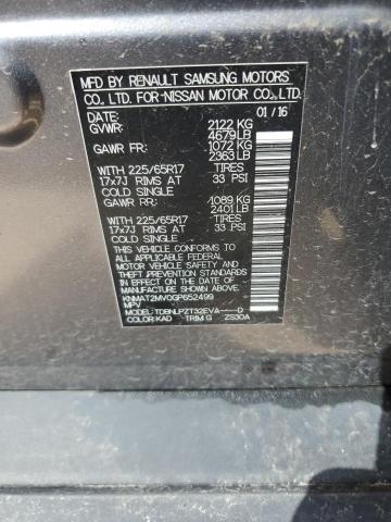 Photo 14 from auction – 2016 NISSAN ROGUE S with VIN KNMAT2MV0GP652499