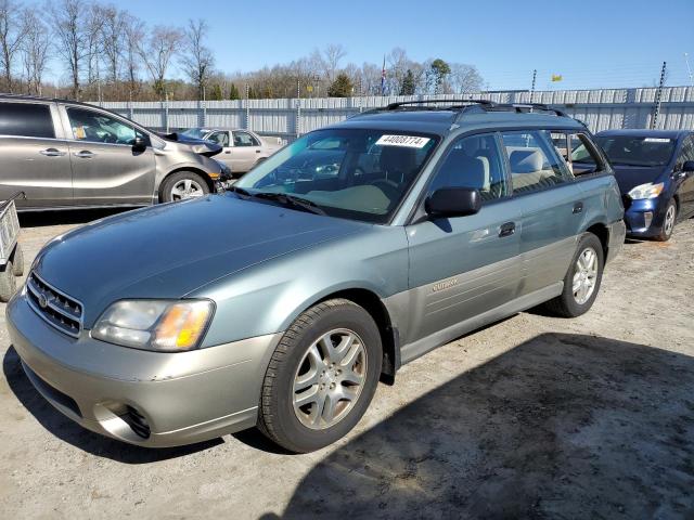 Photo 1 from auction – 2001 SUBARU LEGACY OUT with VIN 4S3BH665X17622315