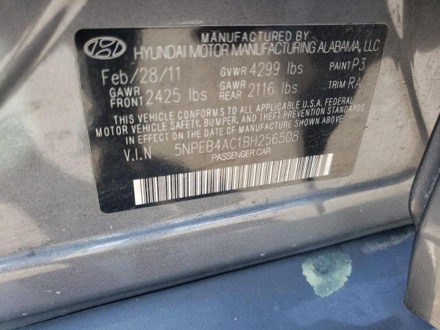Photo 12 from auction – 2011 HYUNDAI SONATA GLS with VIN 5NPEB4AC1BH256508