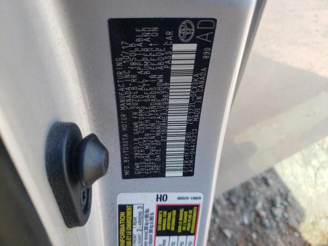 Photo 12 from auction – 2018 TOYOTA COROLLA L with VIN 2T1BURHEXJC996738