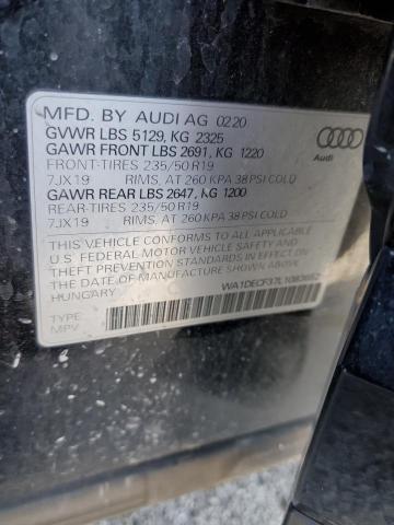 Photo 14 from auction – 2020 AUDI Q3 PREMIUM with VIN WA1DECF37L1083652