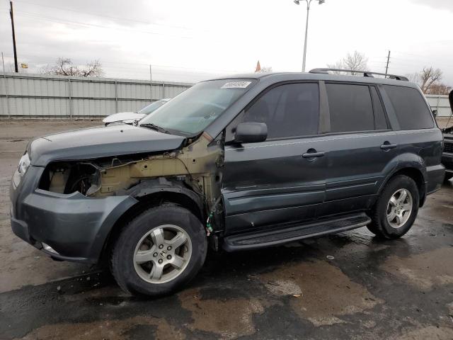HONDA PILOT EX 2006 with VIN 5FNYF18566B009738 - Photo from auction