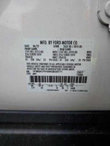 صورة رقم 13 من المزاد - 2022 FORD EXPLORER L مع VIN 1FMSK7FH5NGB39771