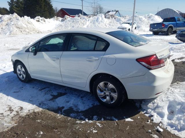 Photo 2 from auction – 2015 HONDA CIVIC LX with VIN 2HGFB2F44FH033390