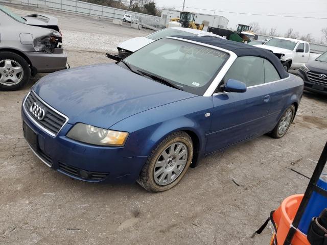 AUDI A4 2003 with VIN WAUAC48H73K031443 - Photo from auction