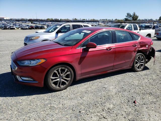 FORD FUSION SE 2017 with VIN 3FA6P0HD9HR180691 - Photo from auction