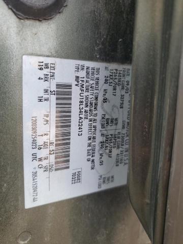 Photo 13 from auction – 2004 FORD EXPEDITION with VIN 1FMFU18L34LA32413