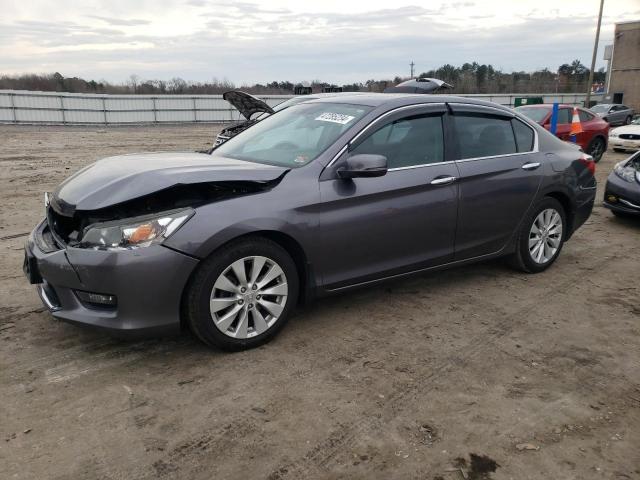 HONDA ACCORD EXL 2014 with VIN 1HGCR3F89EA017402 - Photo from auction