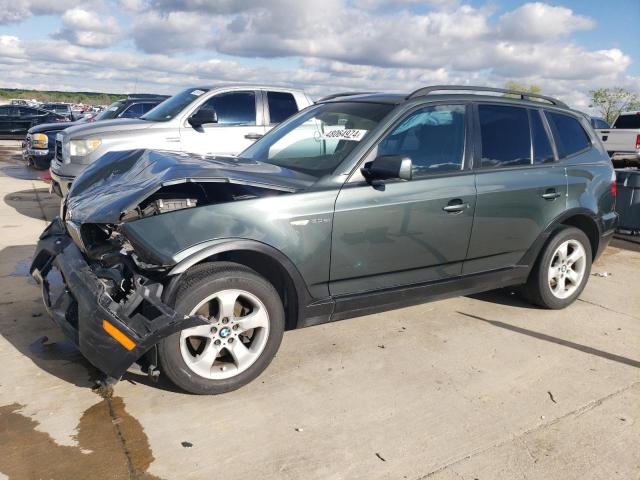 BMW X3 3.0SI 2008 with VIN WBXPC93458WJ04827 - Photo from auction