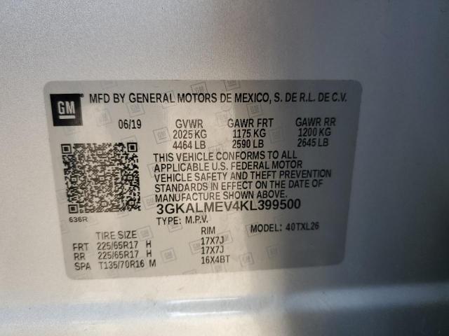 Photo 14 from auction – 2019 GMC TERRAIN SL with VIN 3GKALMEV4KL399500