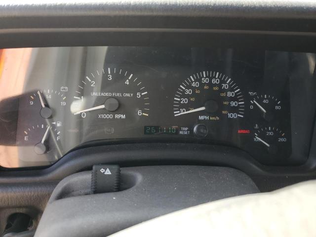 Photo 9 from auction – 1998 JEEP CHEROKEE S with VIN 1J4FJ68S9WL153333