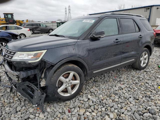 FORD EXPLORER X 2017 with VIN 1FM5K8DH2HGA74324 - Photo from auction