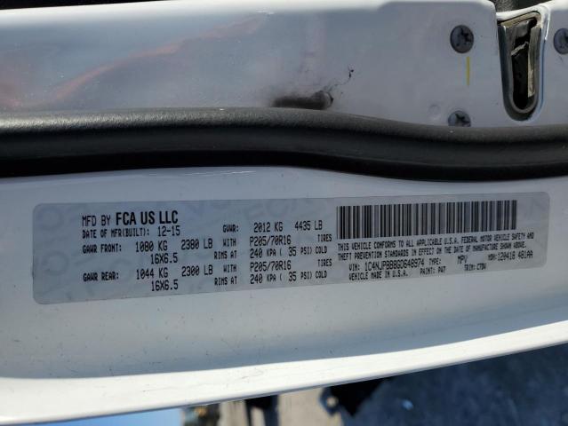 Photo 12 from auction – 2016 JEEP PATRIOT SP with VIN 1C4NJPBB8GD648974