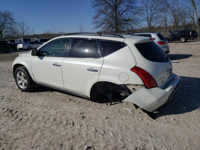 Photo 2 from auction – 2005 NISSAN MURANO SL with VIN JN8AZ08W45W445045